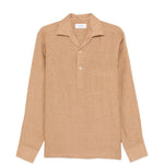 Camicia con taschino in marrone terra Lardini - uomo 