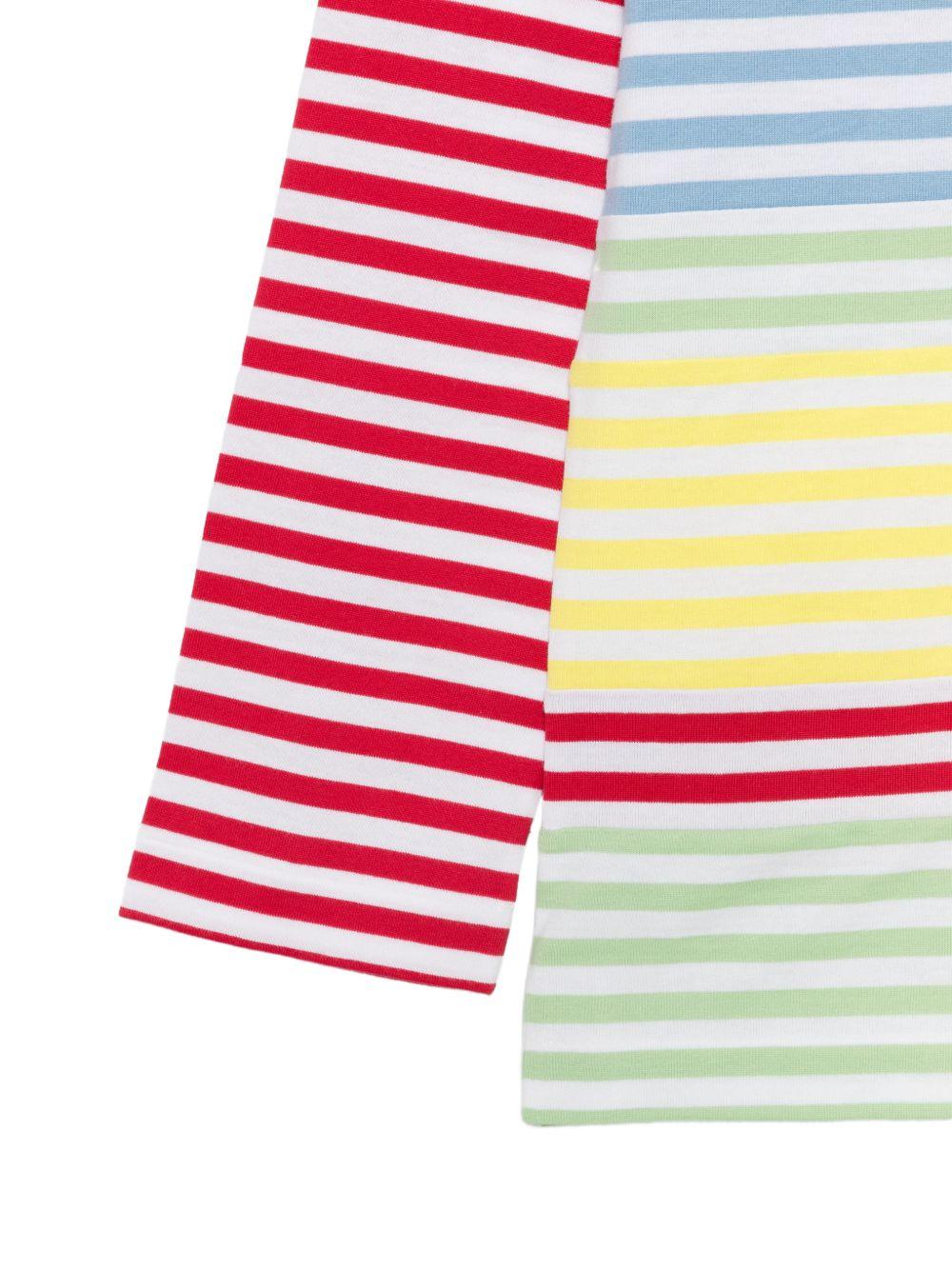 T-shirt a maniche lunghe a righe Comme des garcons comme des garcons - donna 