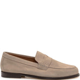 Mocassini penny in beige Doucal's - uomo 