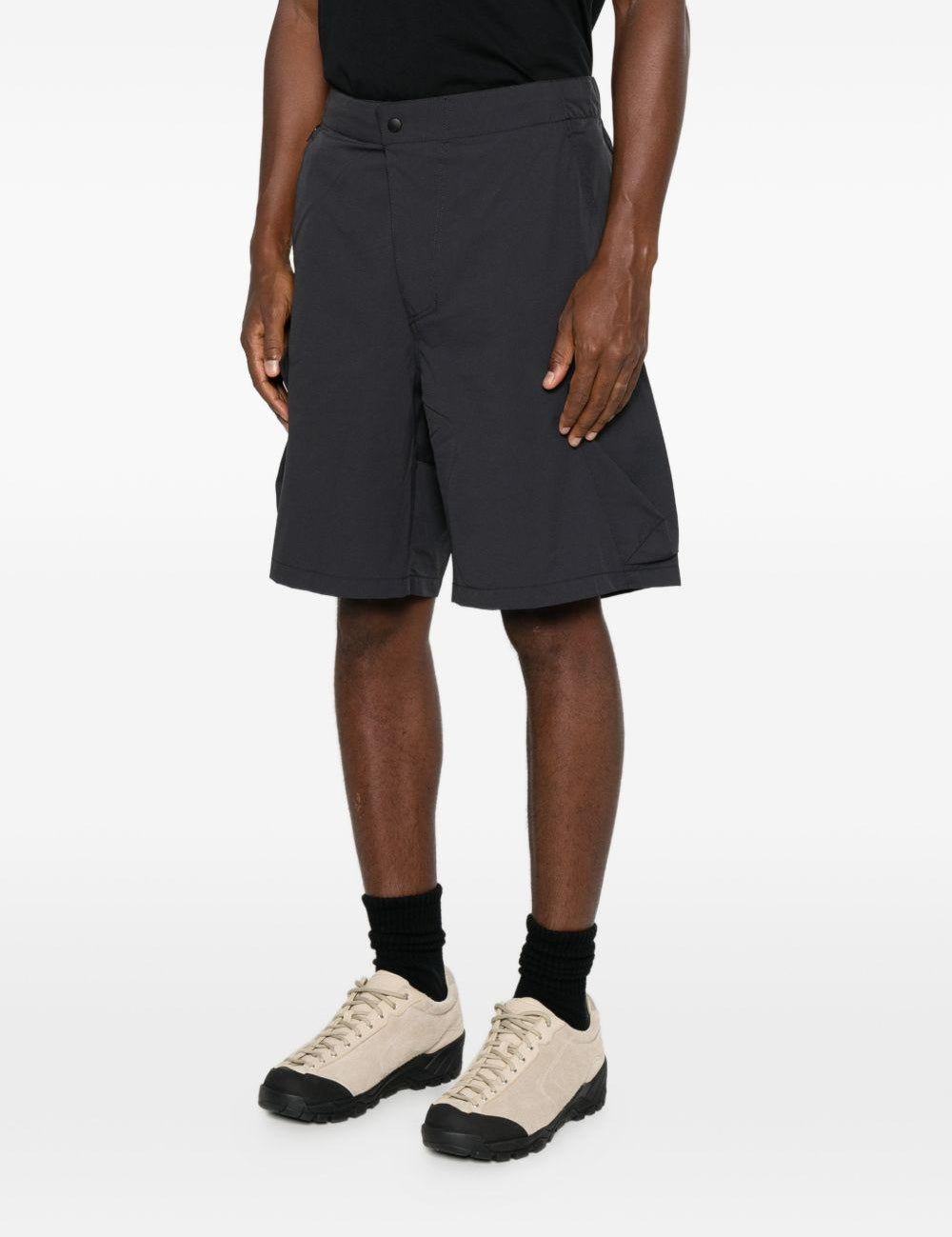 Shorts cargo con log in grigio Oakley - uomo 