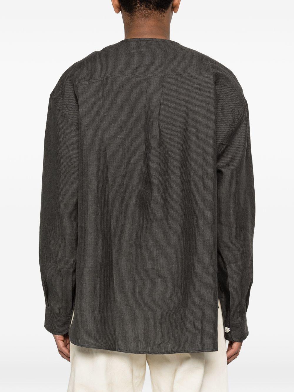 Camicia Pastro in grigio scuro Jacquemus - uomo 