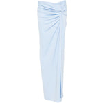 Gonna Zohra con arricciatura in azzurro the andamane - donna 