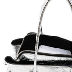 Borsa a spalla La passeggiata small in argentoThe Attico - donna 