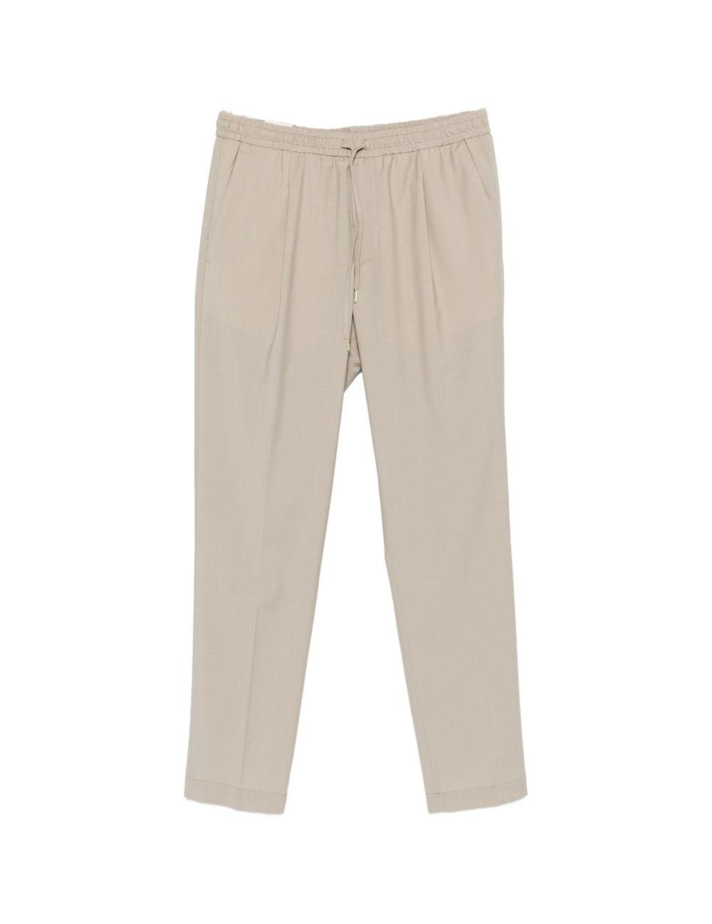 Pantaloni con coulisse e pieghe in beige Briglia 1949 - uomo 