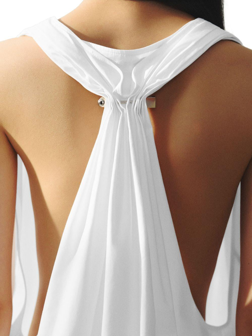 Top le haut norma in bianco Jacquemus - donna 