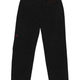 Pantaloni chino con dettaglio tasche rival in nero Ksubi - uomo 