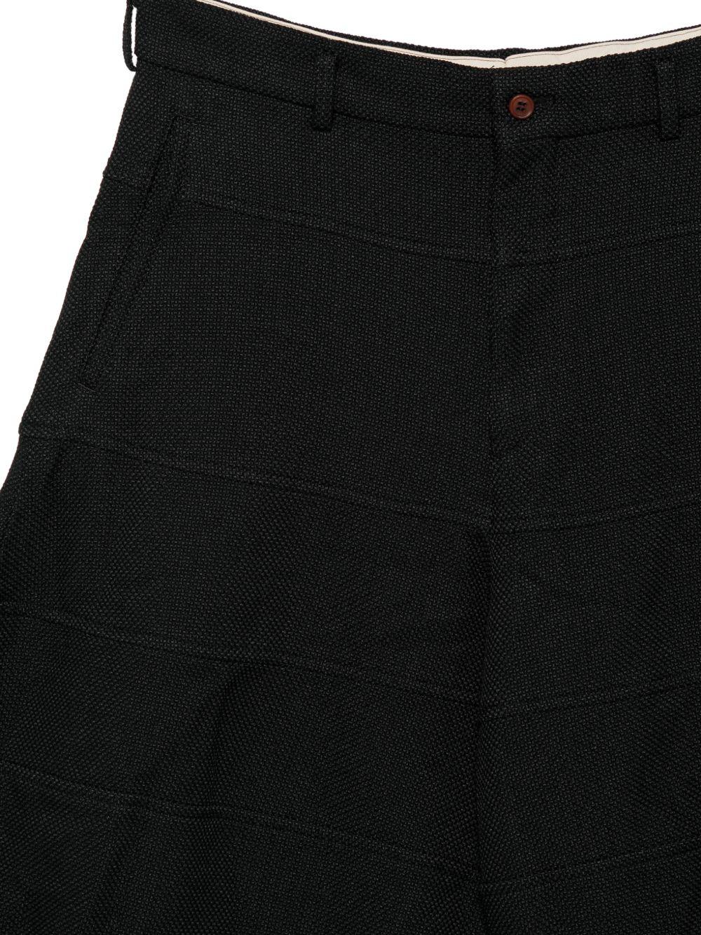 Pantaloncini con passanti per cintura in nero Comme des garcons homme plus - uomo 