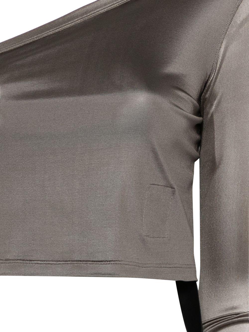 Top monospalla  in grigio Rick owens drkshdw - donna 