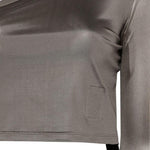 Top monospalla  in grigio Rick owens drkshdw - donna 