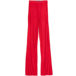PANTALONI DRITTI BIAS IN ROSSO RICK OWENS LILIES - DONNA 