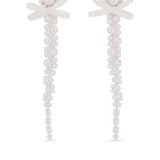 Orecchini pendenti con perle in argento Simone rocha - donna 