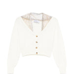 Cardigan con dettagli in bianco Giuseppe Di Morabito - donna 