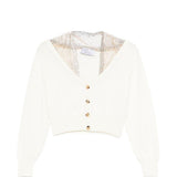 Cardigan con dettagli in bianco Giuseppe Di Morabito - donna 