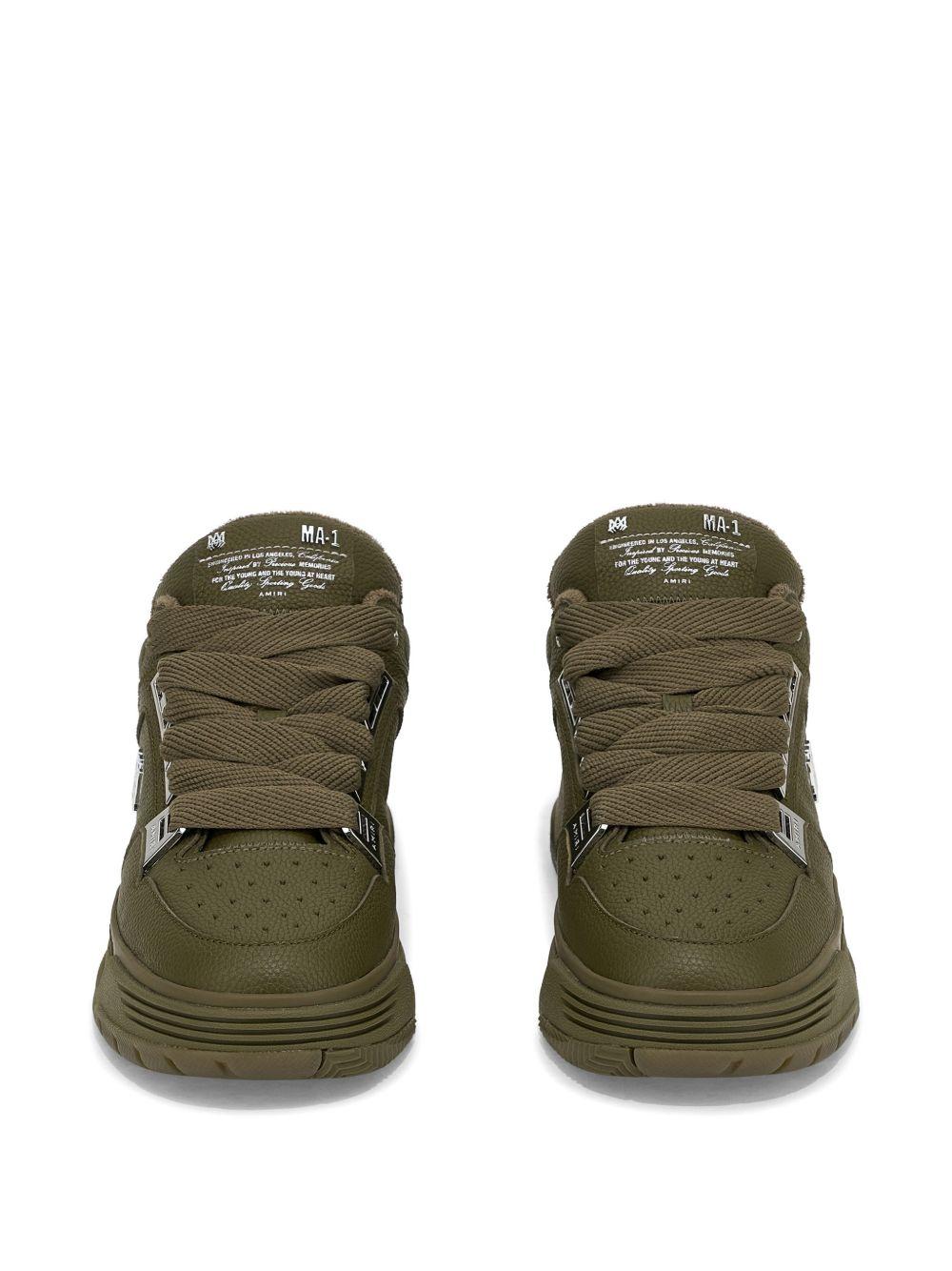 Sneakers chrome ma-1 in verde 