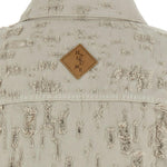 Gilet in denim effetto lavorato ryder in grigio Haikure - donna 