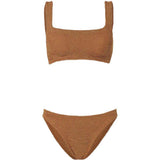 Bikini a coste xandra in marrone Hunza G - donna 