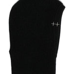 Sciarpa con cappuccio pfos in nero Heliot emil - uomo 