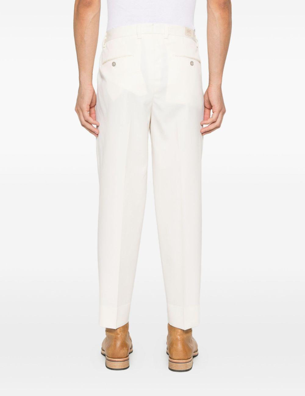 Pantaloni in lana in bianco Briglia 1949 - uomo 