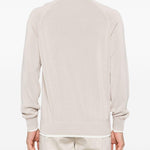 Maglia con design a strati in beige Eleventy - uomo 