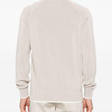 Maglia con design a strati in beige Eleventy - uomo 
