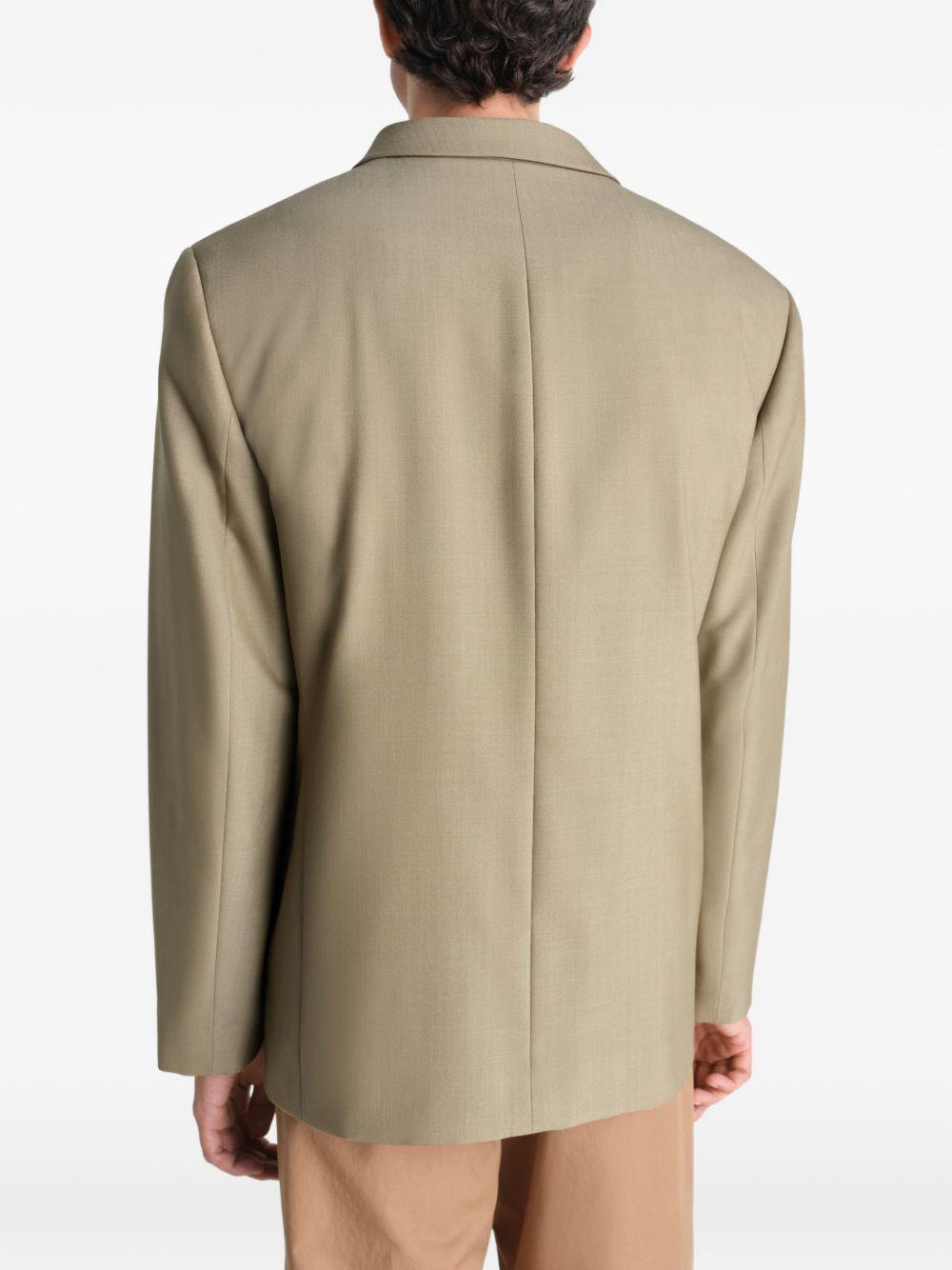 Giacca sartoriale doppiopetto in beige Lemaire - donna 