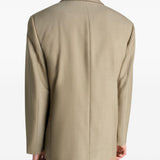 Giacca sartoriale doppiopetto in beige Lemaire - donna 