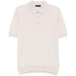 Polo con bottoni in bianco Fay - uomo 