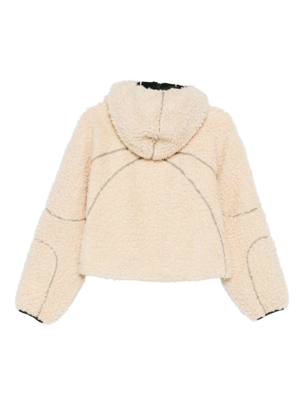 Giacca in teddy avorio Bacon - donna 
