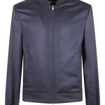 Bomber in cashmere blu Brunello Cucinelli - uomo 