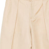 Pantaloni a pieghe con piega stirate in beige Briglia 1949- donna 