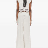 Top in pizzo in avorio Maurizio - donna 