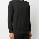 Maglione con ricamo in nero Barbour - uomo 