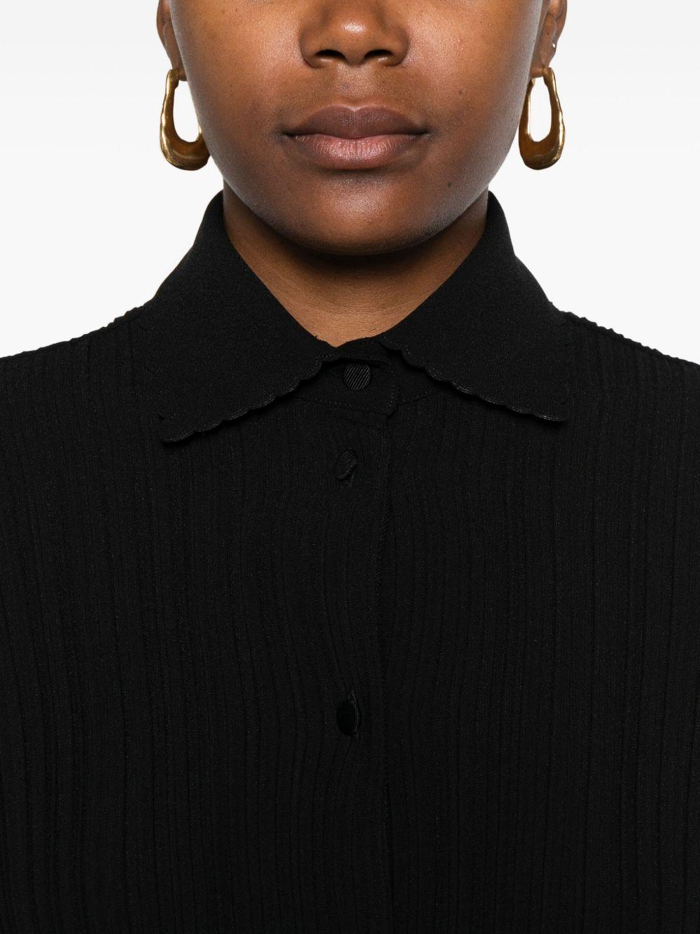 Camicia a maniche lunghe in nero Forte forte - donna 