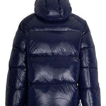 Giacca imbottita con cappuccio in blu Pyrenex - unisex 