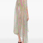 Abito midi a pois con cristalli ducy multicolore Dries van noten - donna 