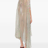 Abito midi a pois con cristalli ducy multicolore Dries van noten - donna 
