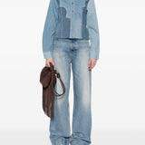 Giacca patchwork con bottoni in blu Levi's blue tab - donna 