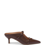 Mules Maureen 45 goffrato croco tabacco 
