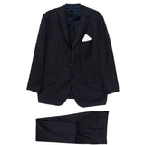 Completo monopetto in blu Kiton - uomo 
