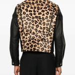 Giacca con pannello leopardato phreak  Second layer - uomo 