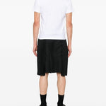 T-shirt con stampa in bianco e nero  Comme Des Garçons Black  x Nike - unisex 