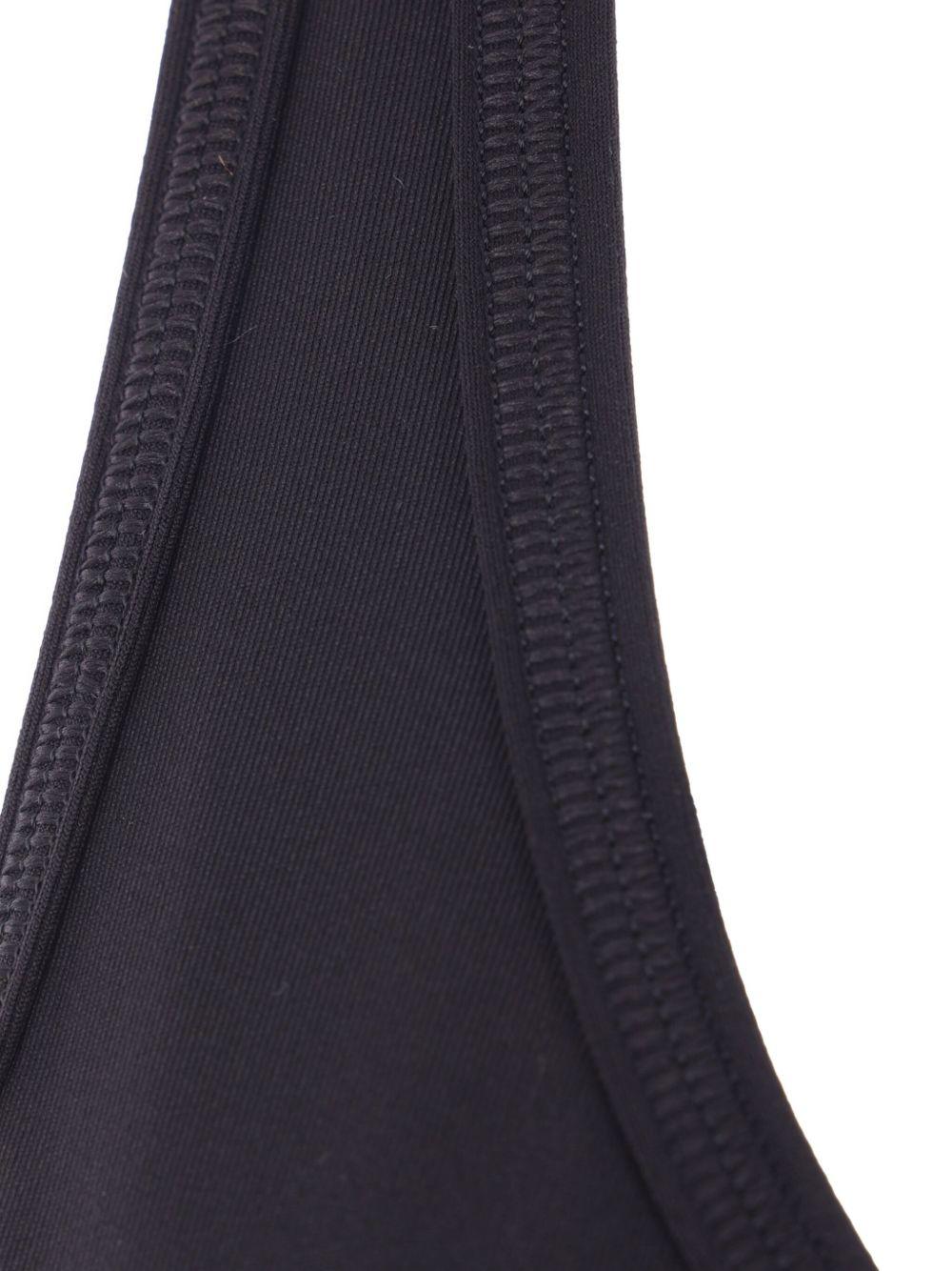 Top sportivo con logo in nero Adidas by stella mc  cartney - donna 