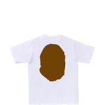 T-shirt con stampa in bianco A BATHING APE - uomo 