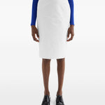 Gonna midi in bianco Jil Sander - donna 