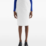 Gonna midi in bianco Jil Sander - donna 