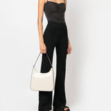 Borsa a spalla alec in crema - STAUD donna 