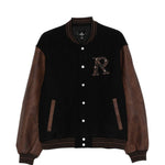 Bomber con applicazione logo in nero Represent - uomo 