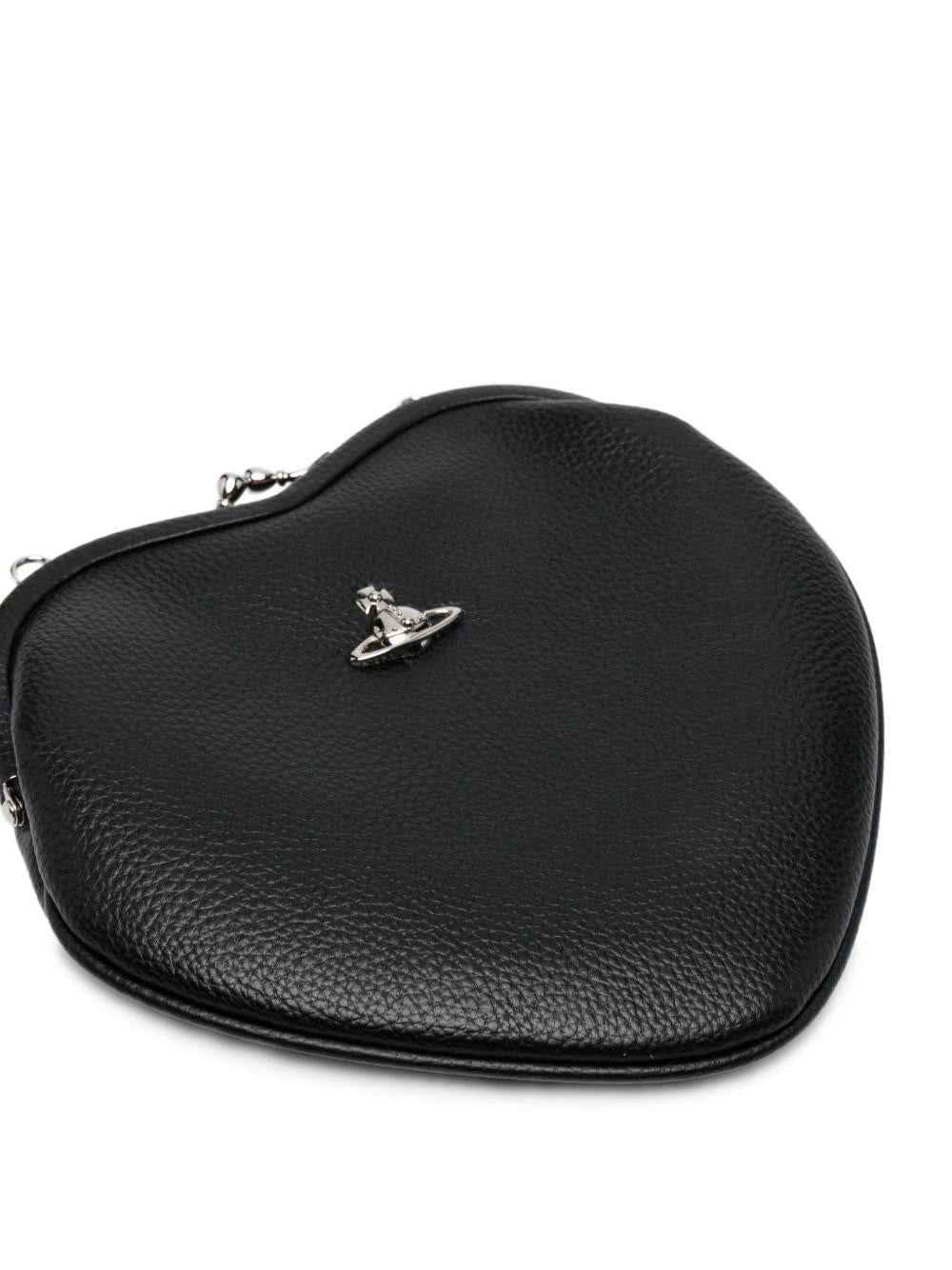 Borsa a cuore Belle in nero 