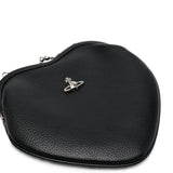 Borsa a cuore Belle in nero 