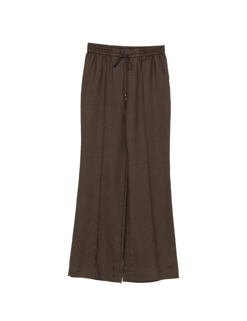 Pantaloni Luna con vita elasticizzata in marrone Zimmermann - donna 